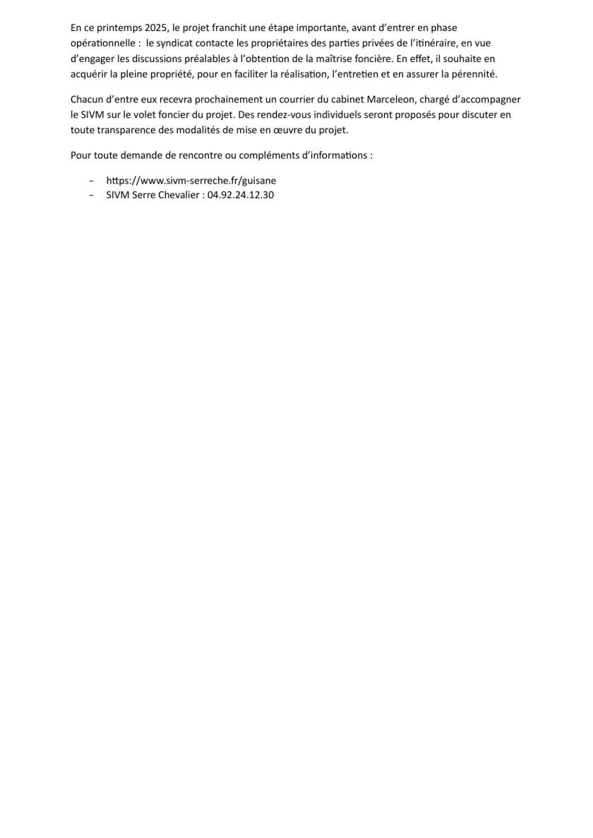Communiqué Via Guisane - Page 2