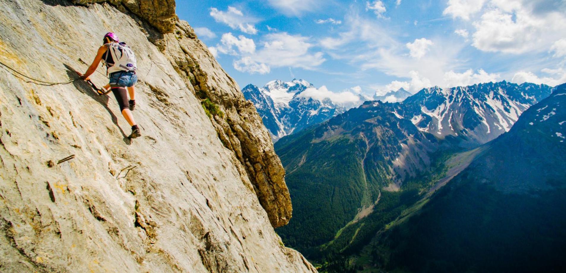 Via ferrata Aiguillette du Lauzet