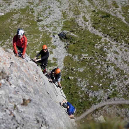 Activité couplée BdG - Via Ferrata Rocher Blc - août 2021 (10)