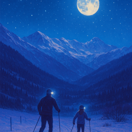 Ski nordique Pleine lune 